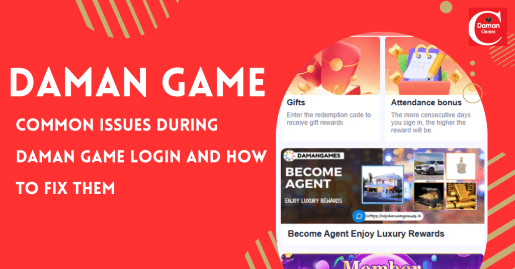 Daman Club login problem solution guide