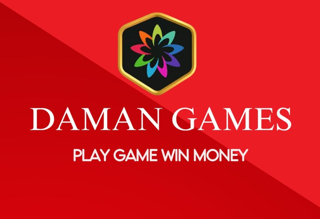 Daman Games app registration screen showing Daman Game Register process