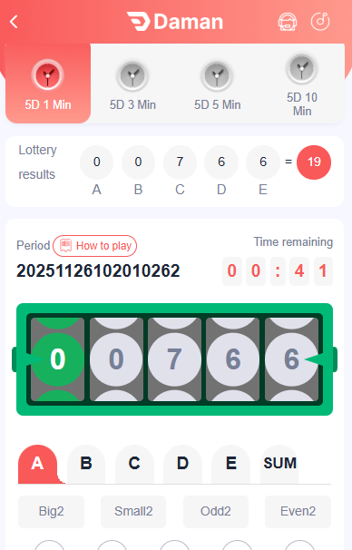 5D Play game guide for Daman Game Register users
