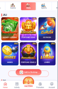 Daman Game Login interface displayed on smartphone