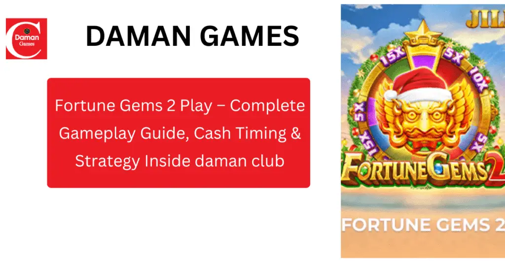 Fortune Gems 2 Play game interface on daman games