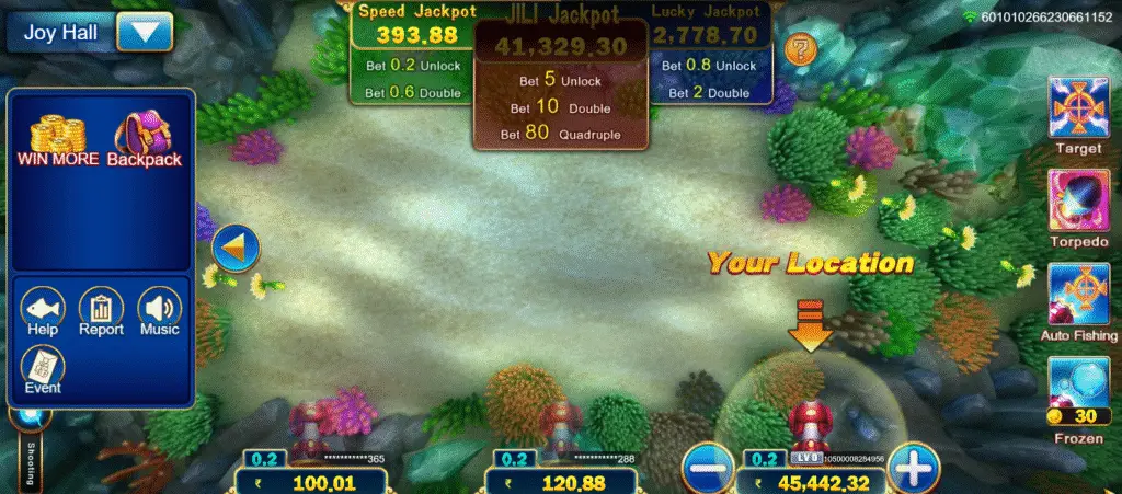 how to play jackpot fishing after daman game login
